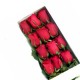 Caja con 12 Rosas Rojas a Domicilio 