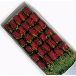 Caja con 30 Rosas a Domicilio